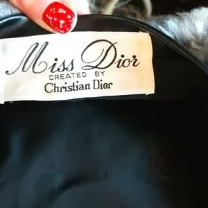 Dior | Accessories | 6s Miss Dior By Christian Dior Fur Tam  display picture 1
